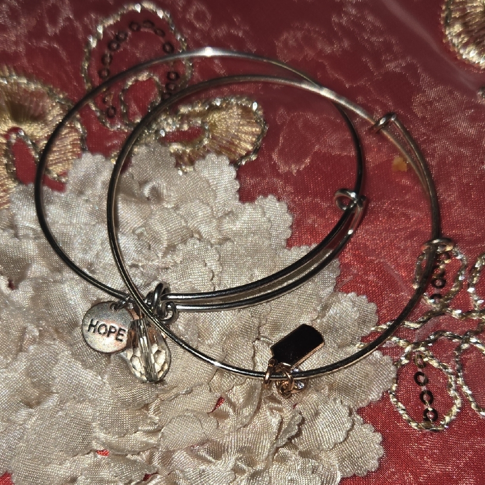 Inspirational Silver Charm Bracelet